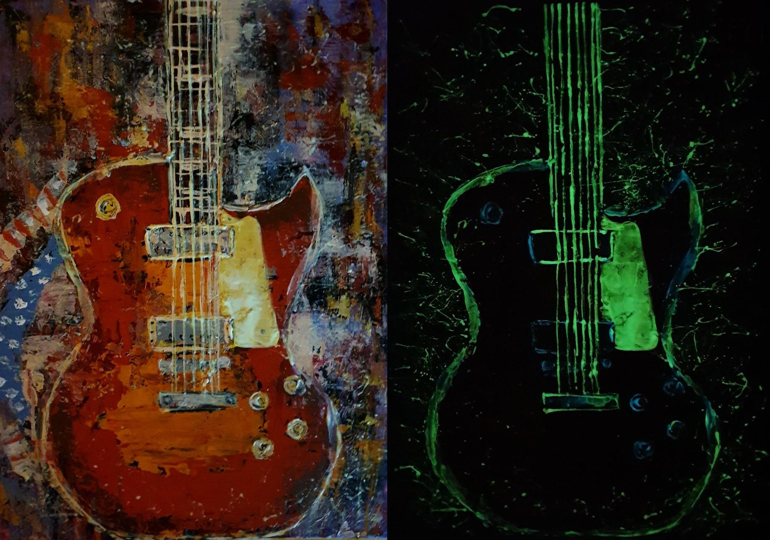 ArteDiAlina.com painting: American Music